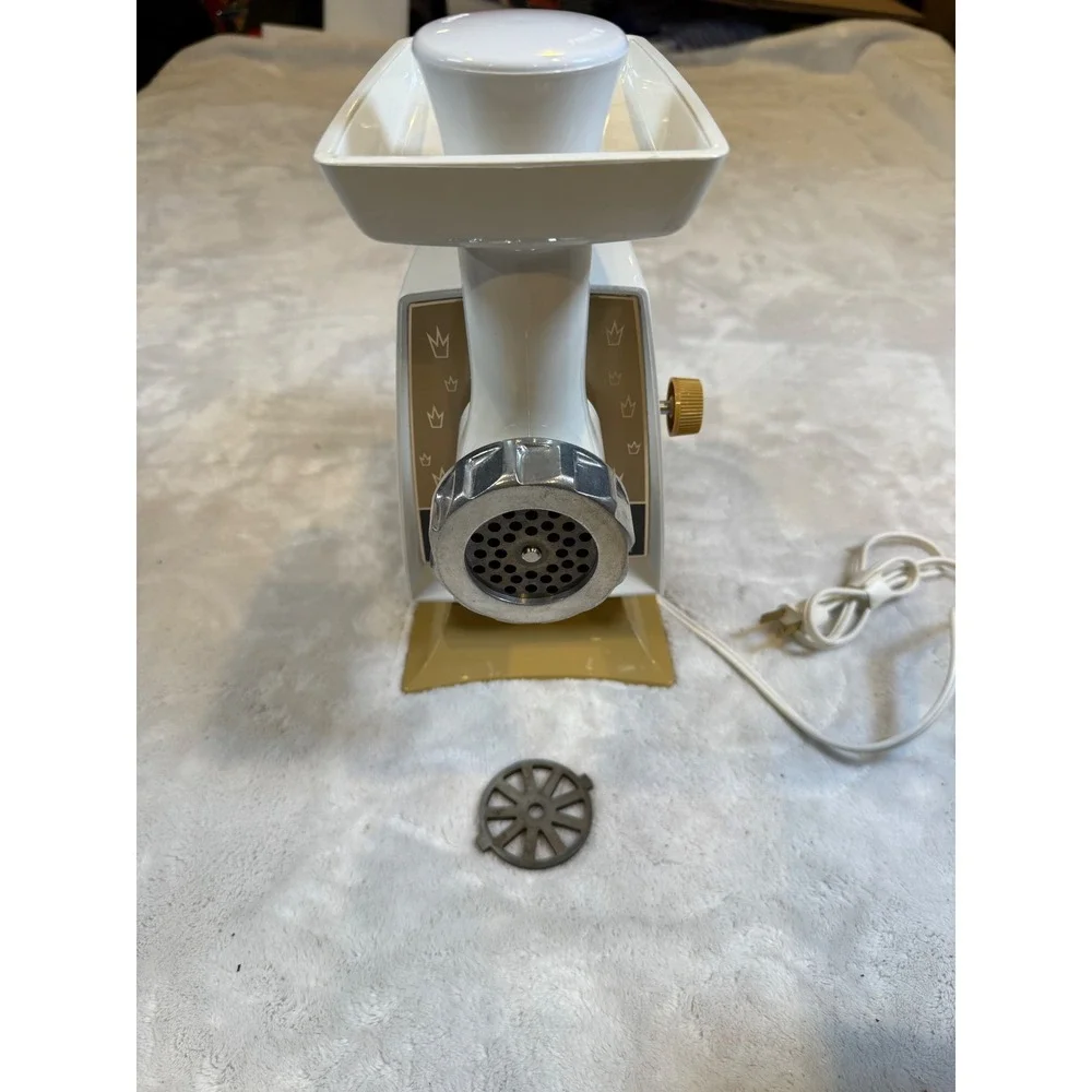 Vintage Oster Imperial Food Grinder Model 946-08F Electric Meat‎ Grinder